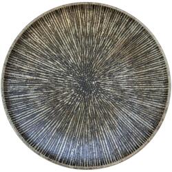 Made in Japan Farfurie pentru cină KIZAMI 25, 5 cm, gri, ceramică, MIJ (MIJC4086)