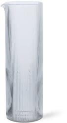 ferm LIVING Ulcior pentru apă RIPPLE 1, 1 l, transparent, sticlă, ferm LIVING (FERM1104270132)