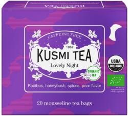 Kusmi Tea Ceai Rooibos LOVELY NIGH, 20 pungi de muselină, Kusmi Tea (KUSMI21679A1120)