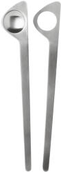 Stelton Set de linguri de salată ARNE JACOBSEN, set de 2 buc, argintiu, oțel inoxidabil, Stelton (SN0231)