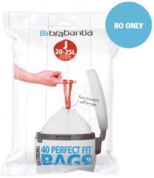 Brabantia Saci pentru gunoi J PERFECTFIT 23 l, 40 buc, Brabantia (BRAB115608)