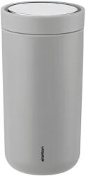 Stelton Cană termos TO GO CLICK 200 ml, gri deschis mat, Stelton (SN67513)