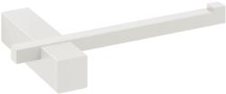 ZACK Suport pentru hârtie igienică CARVO 16 cm, alb, oțel inoxidabil, Zack (ZACK40810)