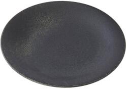 Made in Japan Farfurie pentru cină BB BLACK 28 cm, negru, ceramică, MIJ (MIJC0653)
