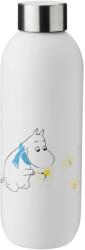 Stelton Sticlă de voiaj TO GO CLICK MOOMIN Stelton 0, 75 l albă ca zăpada (SN13726)
