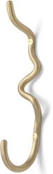 ferm LIVING Cârlig pentru prosoape CURVATĂ 20 cm, alamă, fermă LIVING (FERM1104263289) Agatator cuier