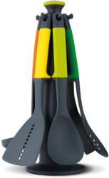 Joseph Joseph Ustensile de bucătărie set ELEVATE, cu suport rotativ, multicolor, Joseph Joseph (JS10118)