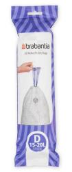Brabantia Saci pentru gunoi D PERFECTFIT 15-20 l 20 buc, Brabantia (BRAB246760)