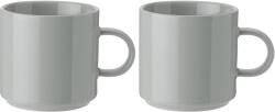 Stelton Ceașcă de cafea 200 ml, set de 2 buc, gri deschis, gresie, Stelton (SN11421)