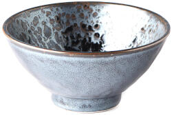 Made in Japan Bol ceramică BLACK PEARL 15 cm, 450 ml, negru, ceramică, MIJ (MIJC2445) Castron