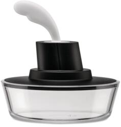 Alessi Farfurie pentru unt SHIP SHAPE, negru, Alessi (ALASG13B)