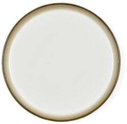 Bitz Farfurie pentru cină 27 cm, gri/crem, Bitz (BITZ821403) Tava