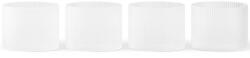 ferm LIVING Pahar de apă RIPPLE 200 ml, set de 4 buc, alb, ferm LIVING (FERM1104269324) Pahar