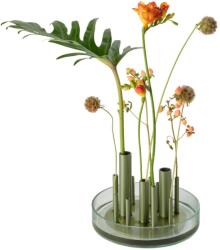 Fritz Hansen Vază IKERU 19 cm, verde, sticlă, Fritz Hansen (FH840144)