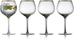 Lyngby Glas Pahar pentru gin și tonic PALERMO GOLD, set de 4 buc, 650 ml, Lyngby Glas (LYG12061) Pahar