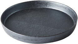 Made in Japan Farfurie pentru cină CRAFT, 26 cm, jante înalte, negre, MIJ (MIJC6924)