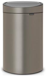 Brabantia Coș de gunoi cu capac sensibil la atingere TOUCH BIN NEW 40 l, platină, Brabantia (BRAB114908) Cos de gunoi