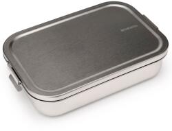 Brabantia Cutie pentru prânz MAKE & TAKE 2 l, argintiu, oțel inoxidabil, Brabantia (BRAB203800)