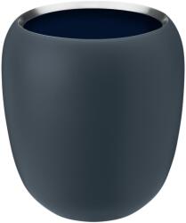 Stelton Vază ORA 18 cm, albastru prăfuit, oțel inoxidabil, Stelton (SN108)