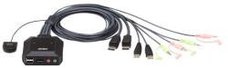 ATEN KVM Switch USB DisplayPort, 2 port - CS22DP (CS22DP-AT)