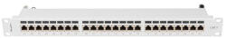 Lanberg Patch panel 24 port 1U 19" CAT. 7 FTP, szürke (PPS7-1024-S) - bbmarket