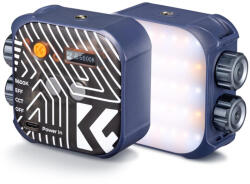 K&F Concept Mini LED 2500-9900K bi-color fotós-videó lámpa (kék) (KF34.035V2)