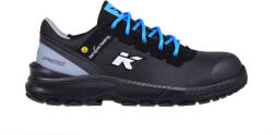 HKS BFS 40 Barefoot Fekete/Kék S3 ESD Munkavédelmi Cipő - 39 (LF03782)
