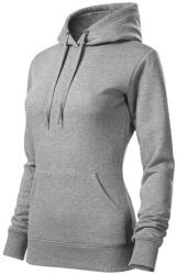 MALFINI 414 Cape női pulóver felső sötétszürke melírozott - M (4141214)