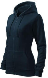 MALFINI 411 Malfini Trendy Zipper női pulóver tengerészkék - S (4110213)
