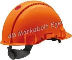 3M Peltor G3000 Gyorsállítós Narancssárga Munkavédelmi Sisak (0601004690999)