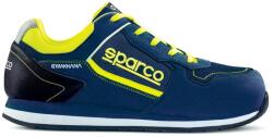 Sparco Sparco Gymkhana Dani S1P Munkavédelmi Cipő Sötétkék/Sárga - 41 (0752741BMGF)