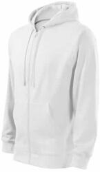 MALFINI 410 Malfini Trendy Zipper férfi pulóver Fehér - 2XL (4100017)