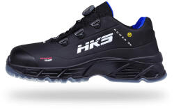 HKS CPO-10 Boa Gyorsfűzős S3 ESD Munkavédelmi Cipő - 43 (DT-HKS-CPO-10-BOA-43)