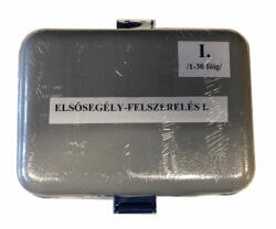 EÜ Munkahelyi Elsősegély doboz I 1-30Főig Keménydobozos (4meu1kemenydob)
