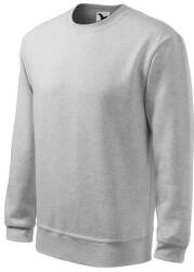 MALFINI 406 Malfini Essential pulóver férfi/gyerek világosszürke melírozott - 3XL (4060318)
