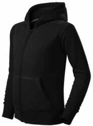 MALFINI 412 Malfini Trendy Zipper gyerek felső Fekete (4120107)