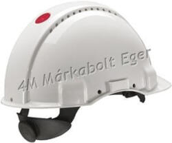 3M Peltor G3000 Gyorsállítós Fehér Munkavédelmi Sisak (0601004680999)