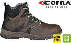 Cofra Pushpress Brown S3 Src Adaptív Talpú Munkavédelmi Bakancs - 45 (COF30640-001-W45)