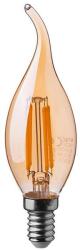 V-TAC Bec LED FILAMENT AMBER E14/4W/230V 2200K (VT1895)