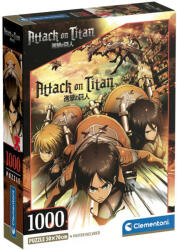 Clementoni Attack on Titan 1000 db-os (39923)