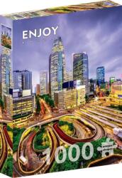 Enjoy Nishi-Shinjuku Városrész, Tokió, Japán 1000 db-os (2116)