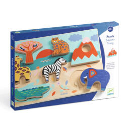 DJECO Puzzle Savana, Djeco (DJ01068) - copiicujucarii Puzzle