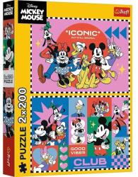 Trefl 2 x 200 db-os puzzle - Disney - Mickey Mouse (13319) (13319)