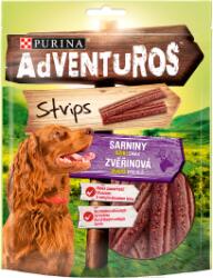 Adventuros Fâșii cu aromă de vânat 90 g