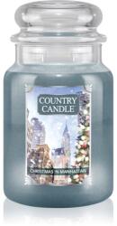 The Country Candle Company Christmas In Manhattan illatgyertya 680 g