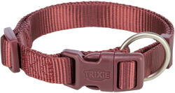 TRIXIE Trixie Premium nyakörv kutyáknak, sangria, XS-S: 22-35cm/10mm