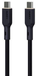 AUKEY USB-C - USB-C kábel 140W 1, 8m fekete (CB-SCC142 Black) (CB-SCC142 Black)