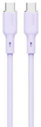 AUKEY USB-C - USB-C kábel 100W 1, 8m lavender (CB-SCC102 Lavender) (CB-SCC102 Lavender)