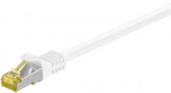 Goobay S/FTP CAT 6A patch kábel 10m fehér (91097) (91097)