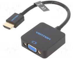 Vention HDMI VGA/D-Sub Átalakító Fekete 15cm ACPBB (ACPBB)